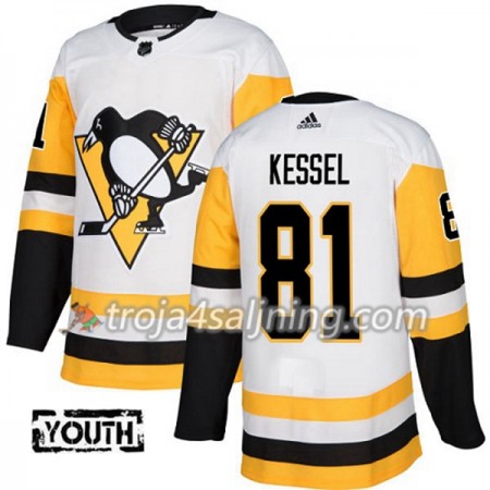 Pittsburgh Penguins tröja Phil Kessel 81 Vit 2017-2018 Adidas Authentic - NHL Tröjor Barn
